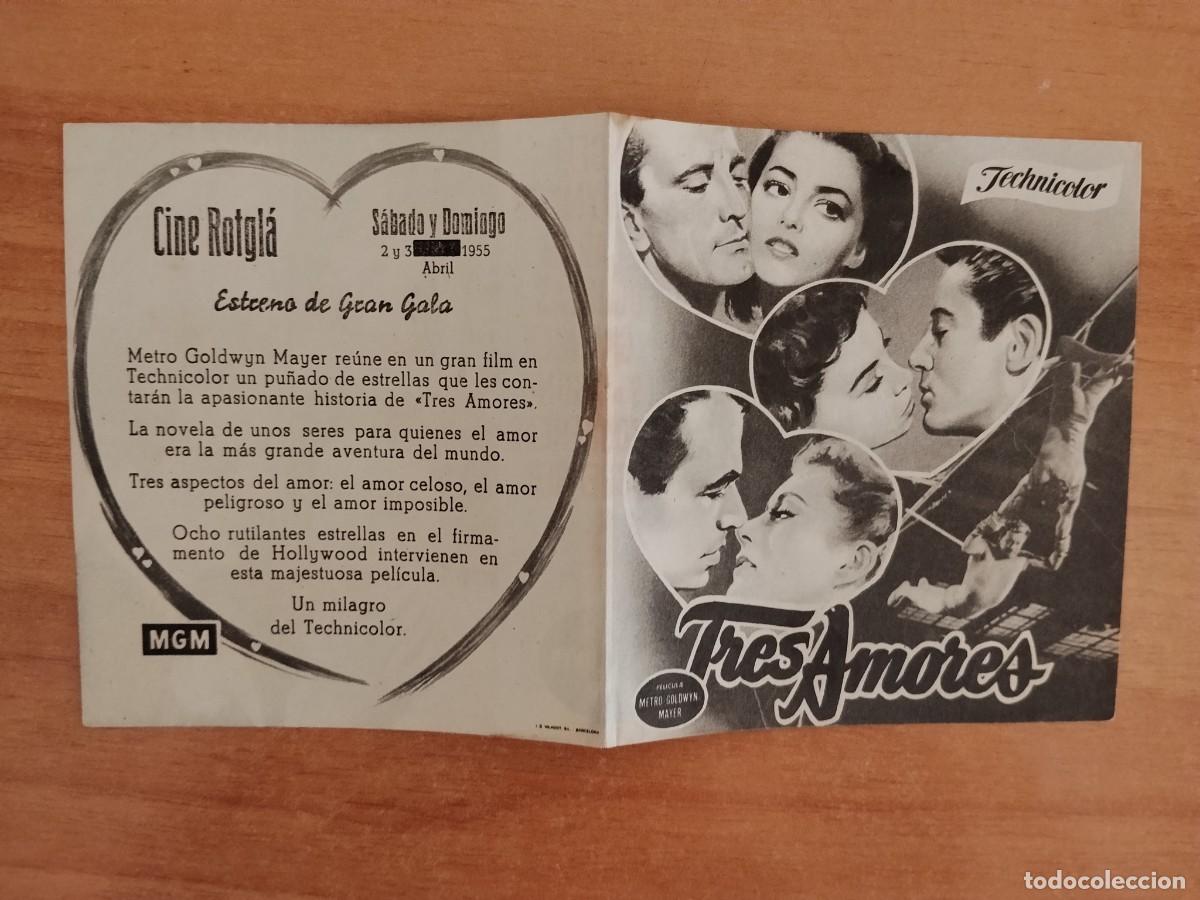 Cine: TURQUE-PROGRAMA DE LA PELICULA --TRES AMORES ct
