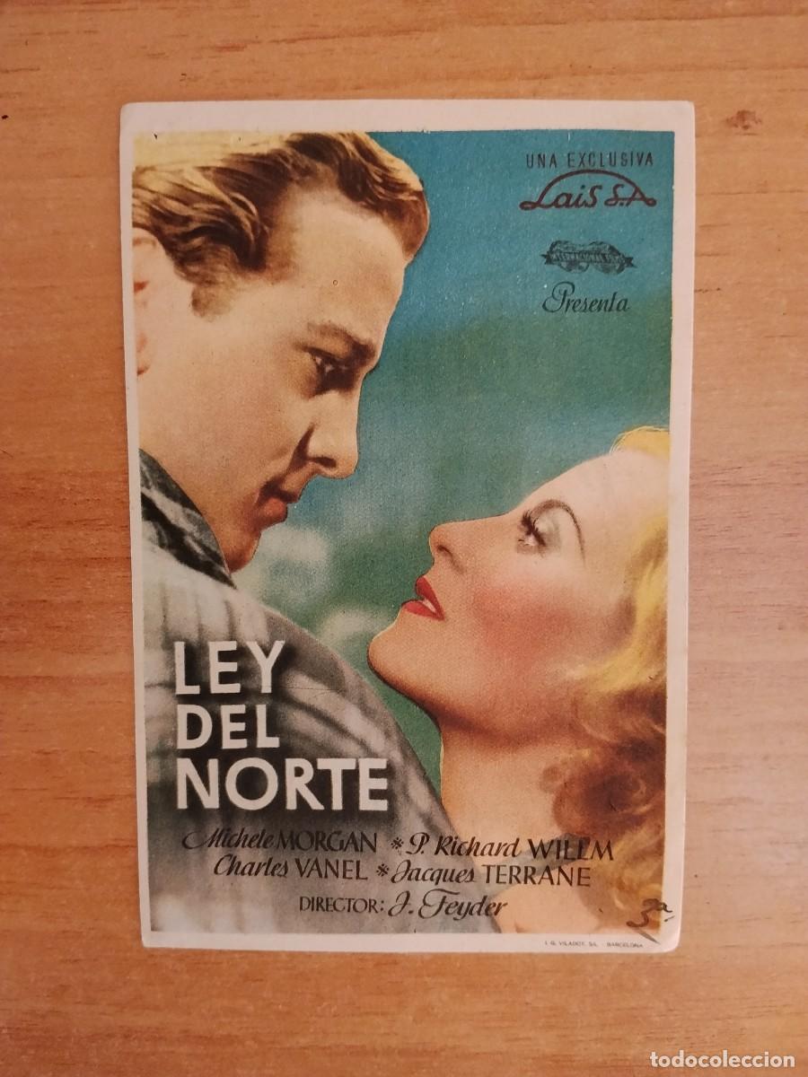 Cine: TURQUE-PROGRAMA DE LA PELICULA --LEY DEL NORTE ct
