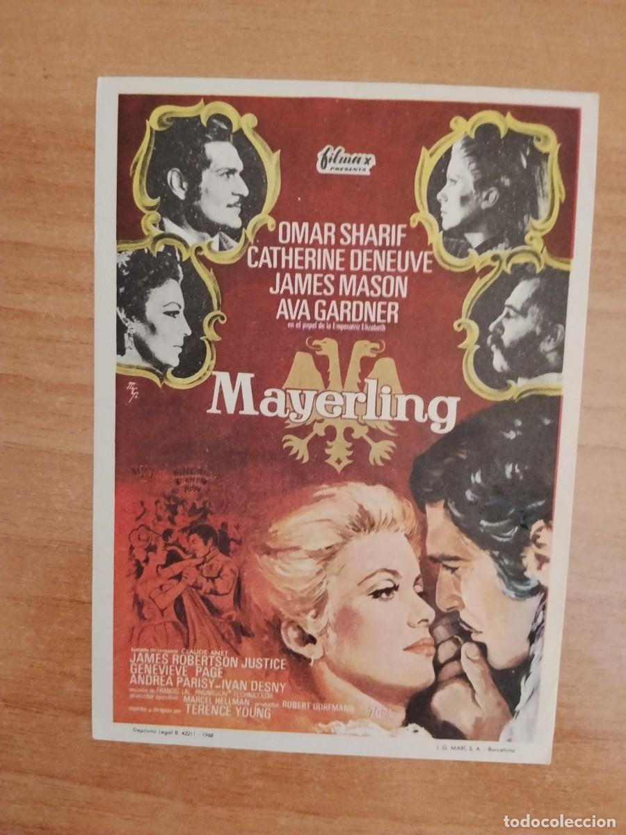 Cine: TURQUE-PROGRAMA DE LA PELICULA --MAYERLING