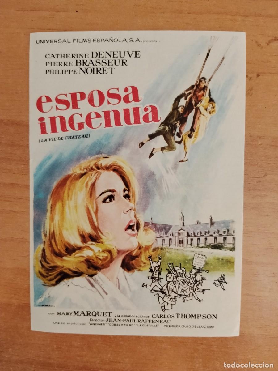 Cine: TURQUE-PROGRAMA DE LA PELICULA --ESPOSA INGENUA
