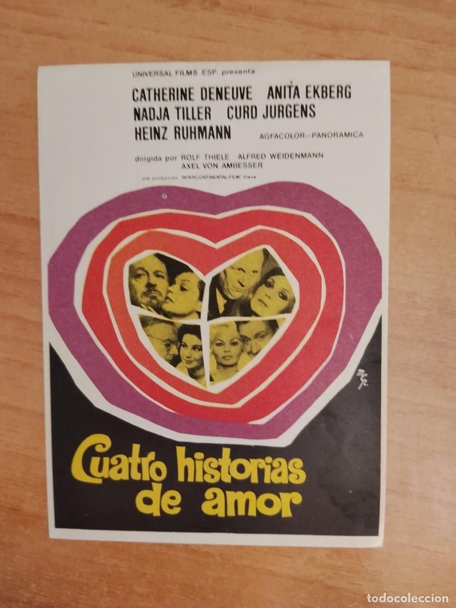 Cine: TURQUE-PROGRAMA DE LA PELICULA --CUATRO HISTORIAS DE AMOR