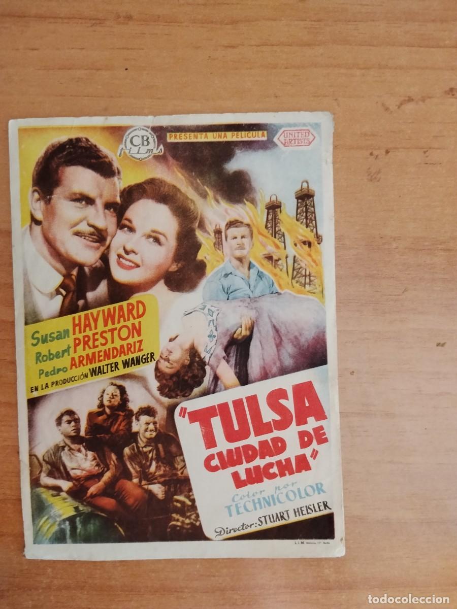 Cine: TURQUE-PROGRAMA DE LA PELICULA --TULSA CIUDAD DE LUCHA