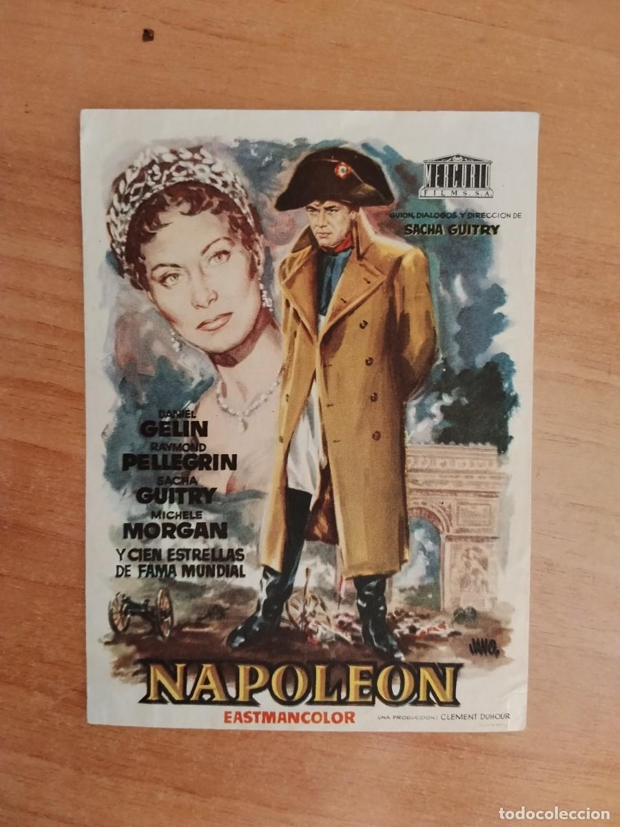 Cine: TURQUE-PROGRAMA DE LA PELICULA --NAPOLEON ct