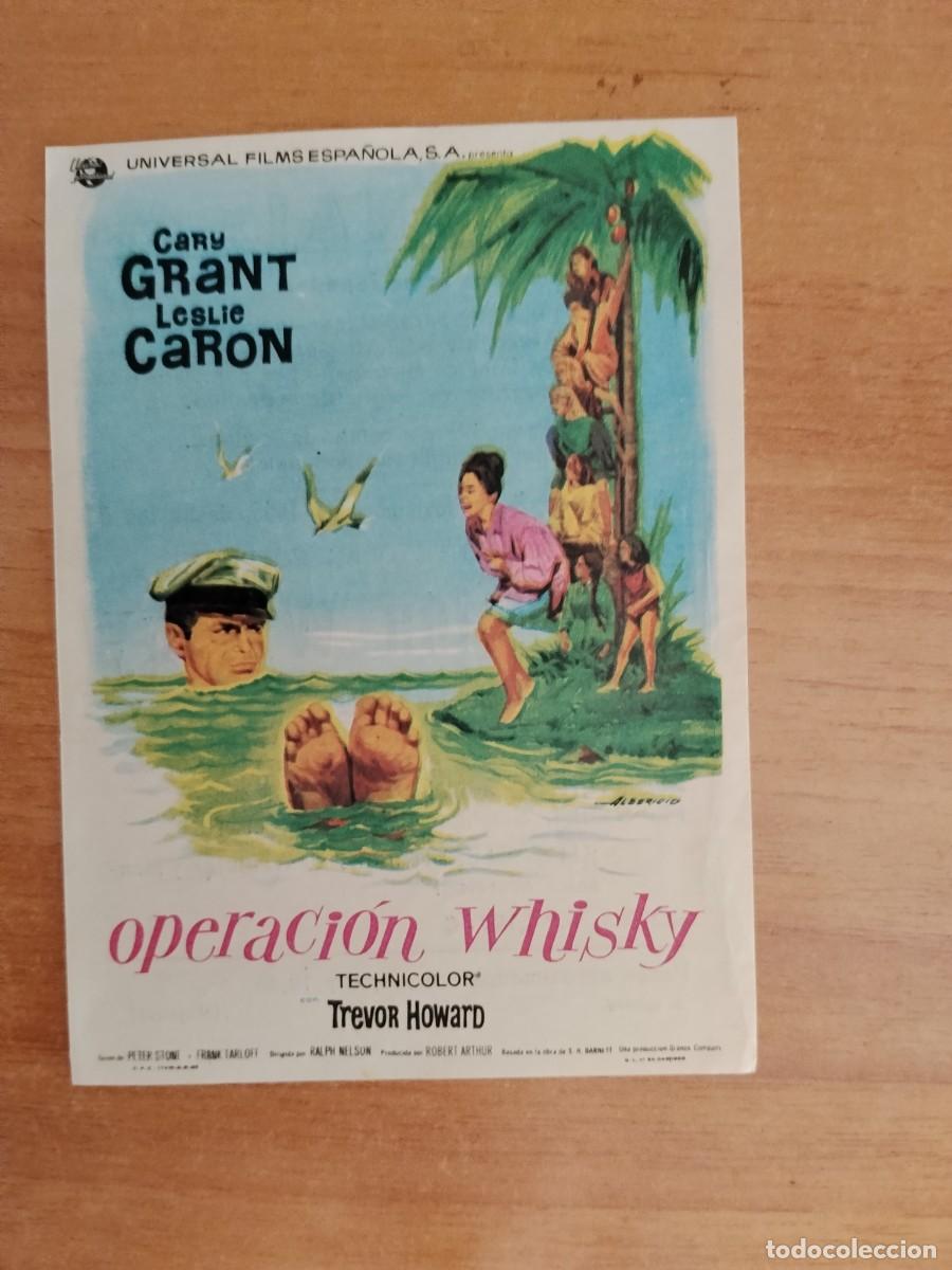 Cine: TURQUE-PROGRAMA DE LA PELICULA --OPERACION WHISKY ct