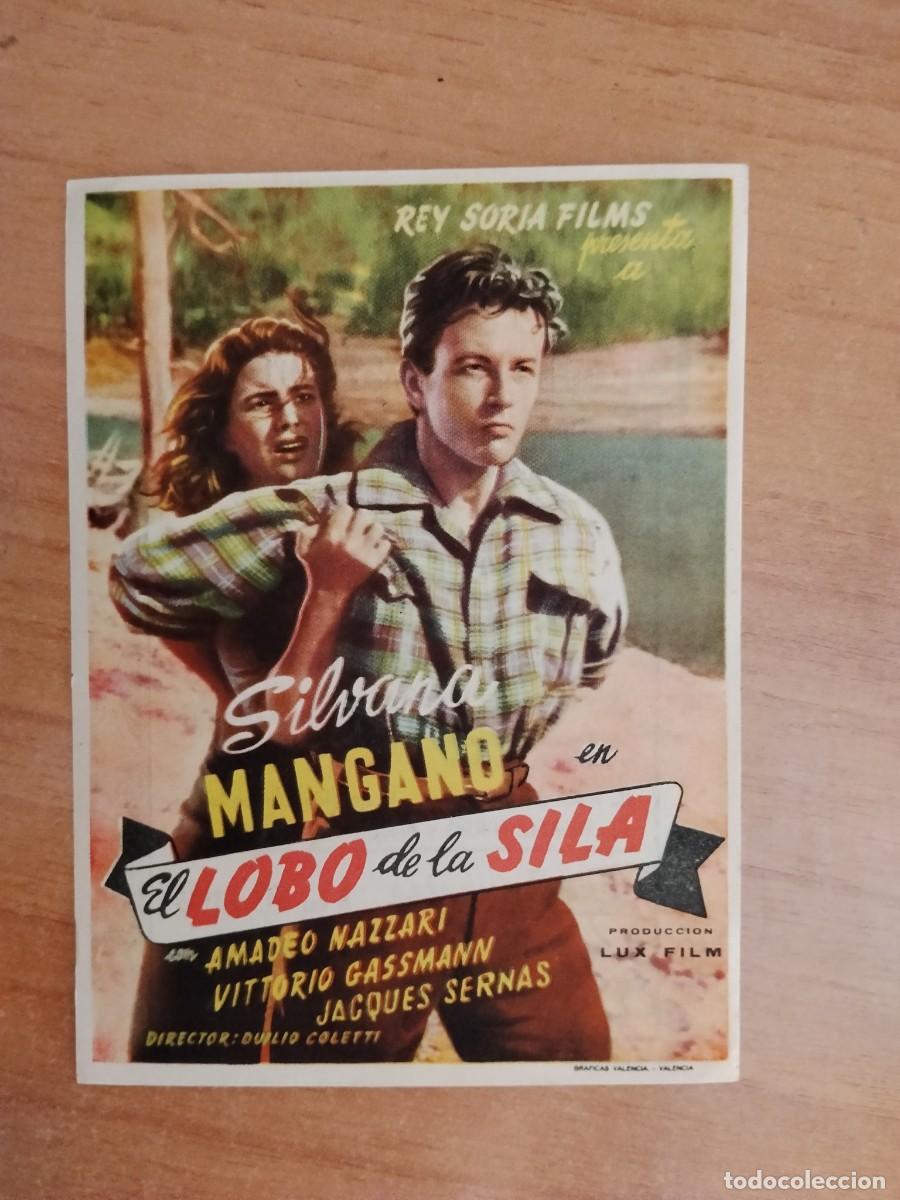 Cine: TURQUE-PROGRAMA DE LA PELICULA --EL LOBO DE LA SILA ct