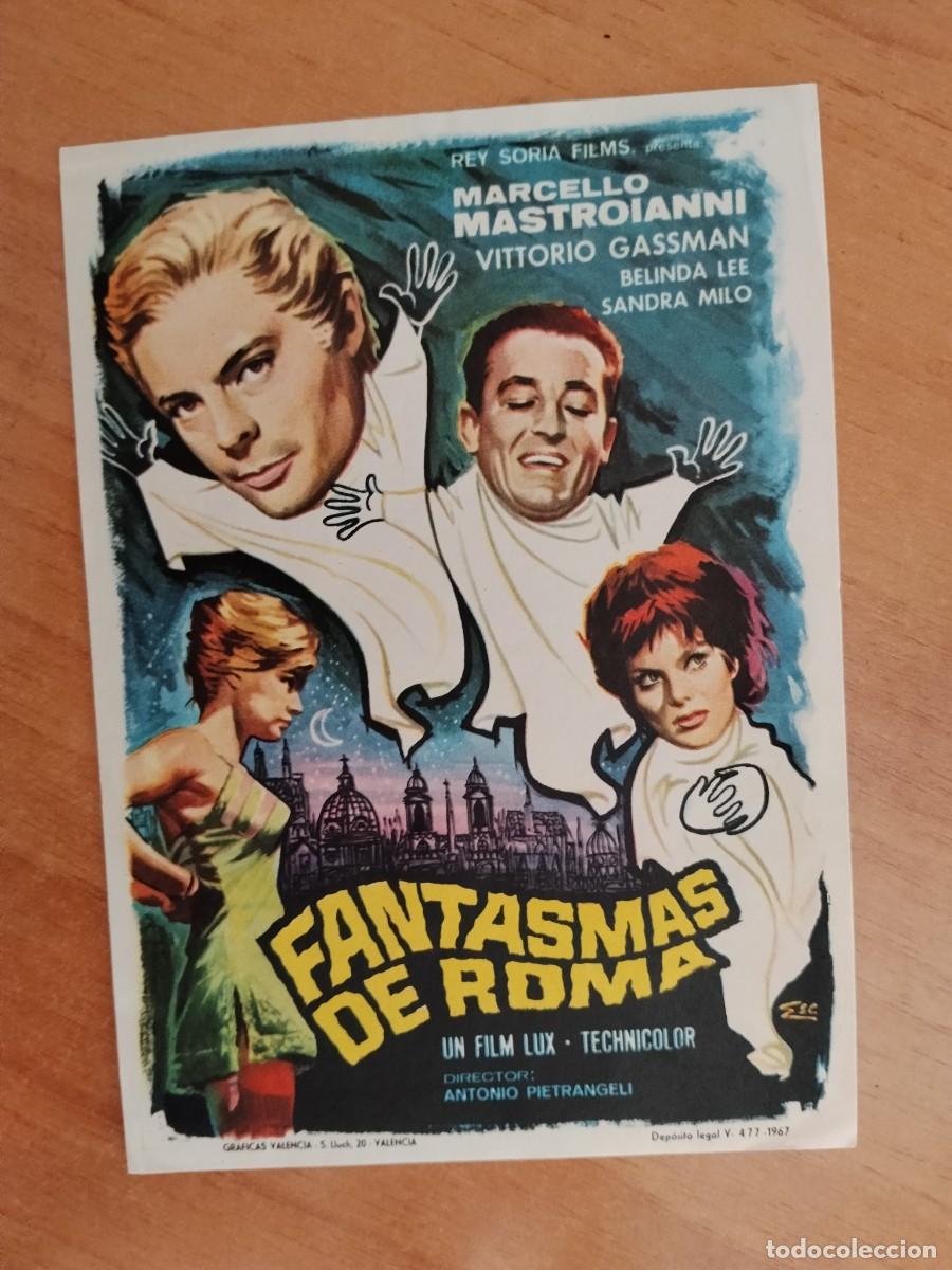 Cine: TURQUE-PROGRAMA DE LA PELICULA --FANTASMAS DE ROMA
