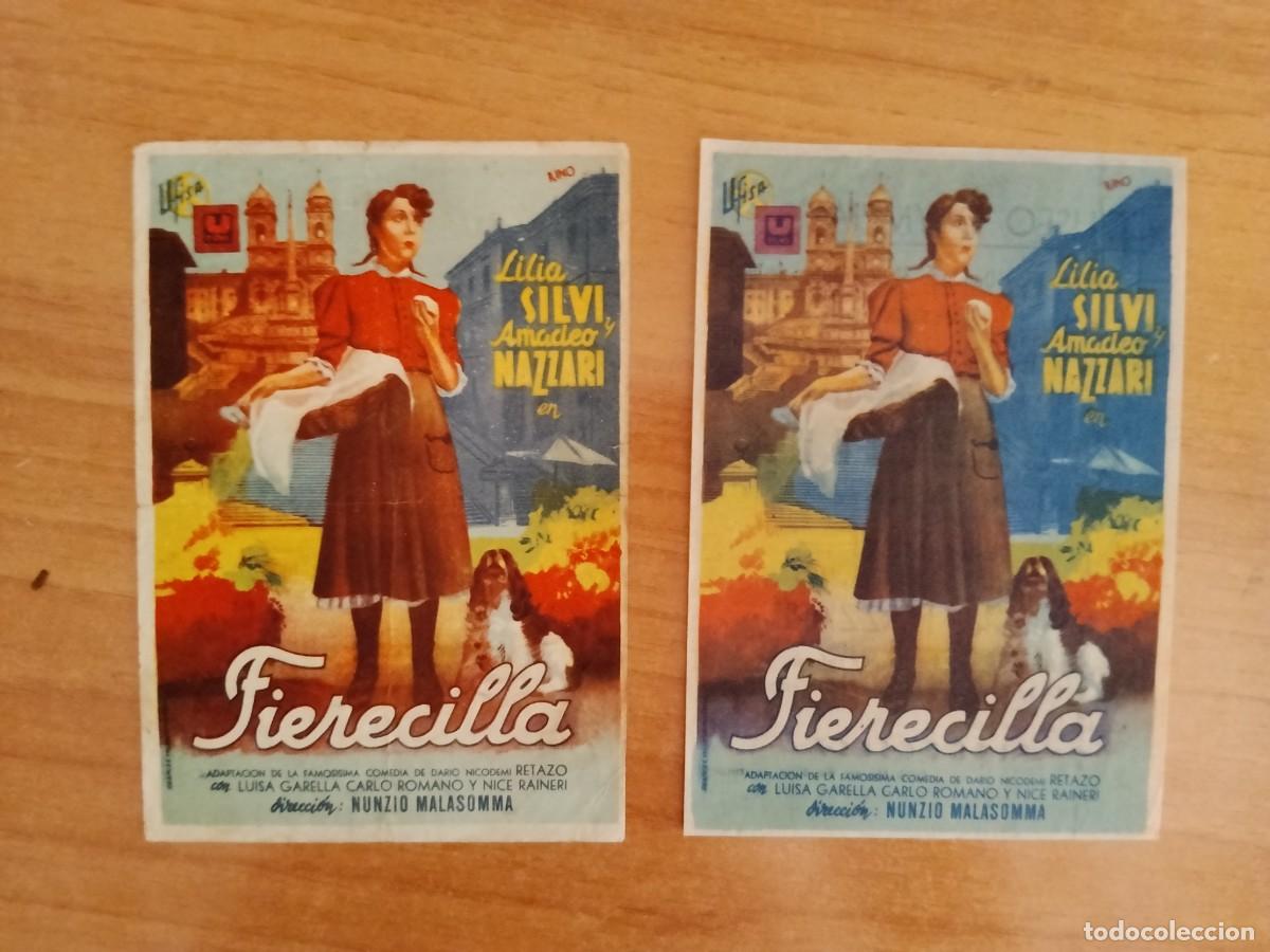 Cine: TURQUE-PROGRAMA DE LA PELICULA -- FIERECILLA
