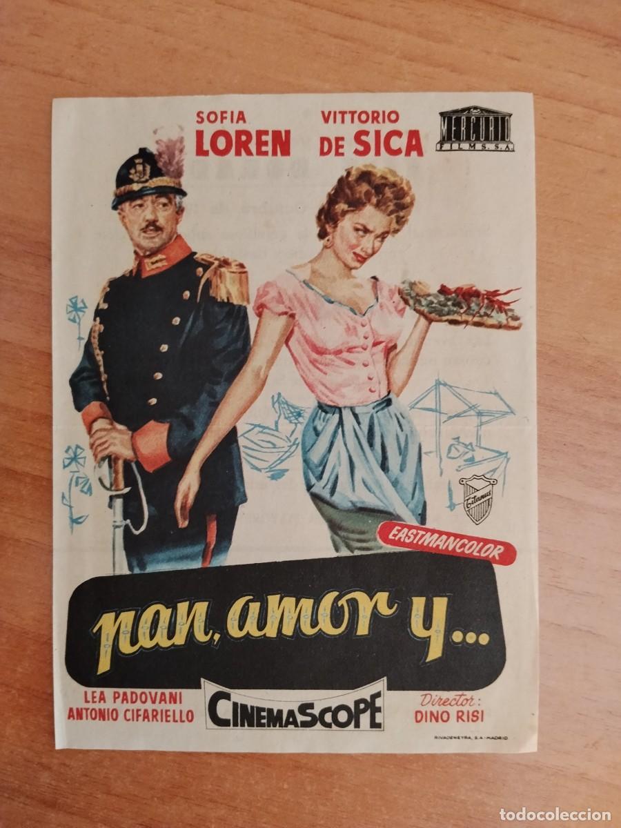 Cine: TURQUE-PROGRAMA DE LA PELICULA -- PAN AMOR Y ... ct
