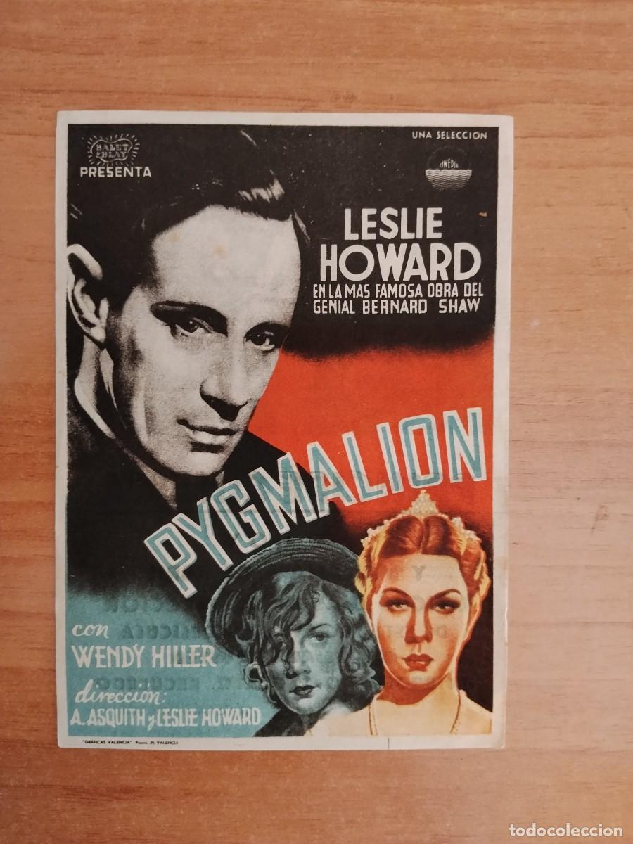 Cine: TURQUE-PROGRAMA DE LA PELICULA -- PYGMALION ct