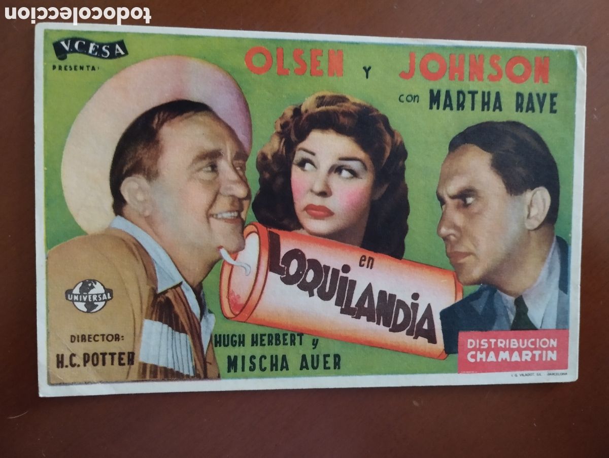 Cine: Folleto Programa de cine - LOQUILANDIA