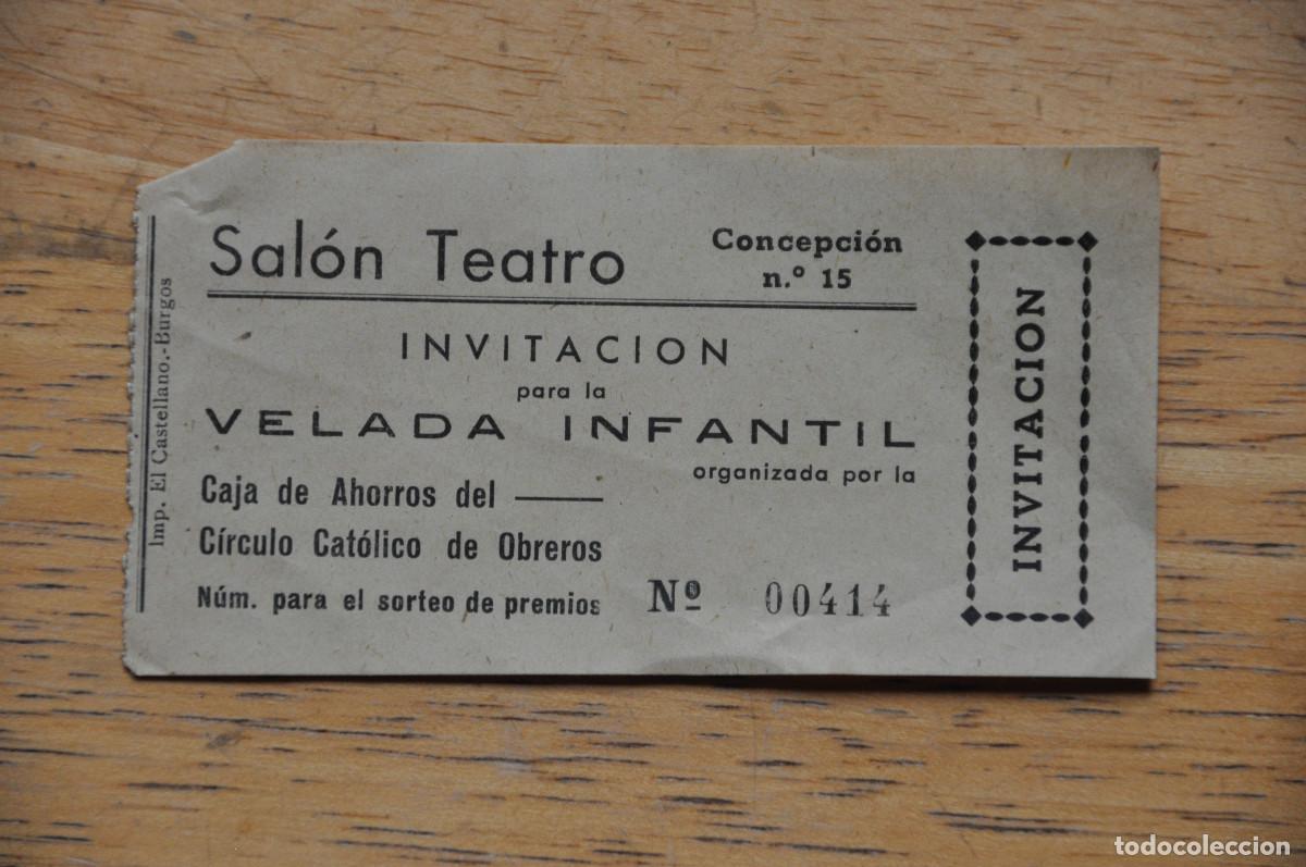 Cine: INVITACI&Oacute;N VELADA INFANTIL EN EL SAL&Oacute;N TEATRO DE LA CAJA DE AHORROS DEL C&Iacute;RCULO CAT&Oacute;LICO (BURGOS)