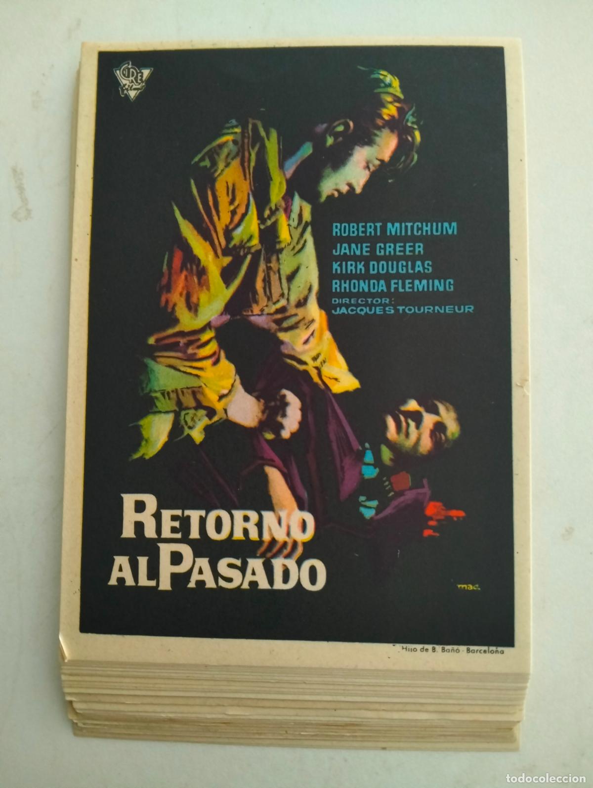 Cine: LOTE DE 40 FOLLETOS DE CIINE, RETORNO AL PASADO