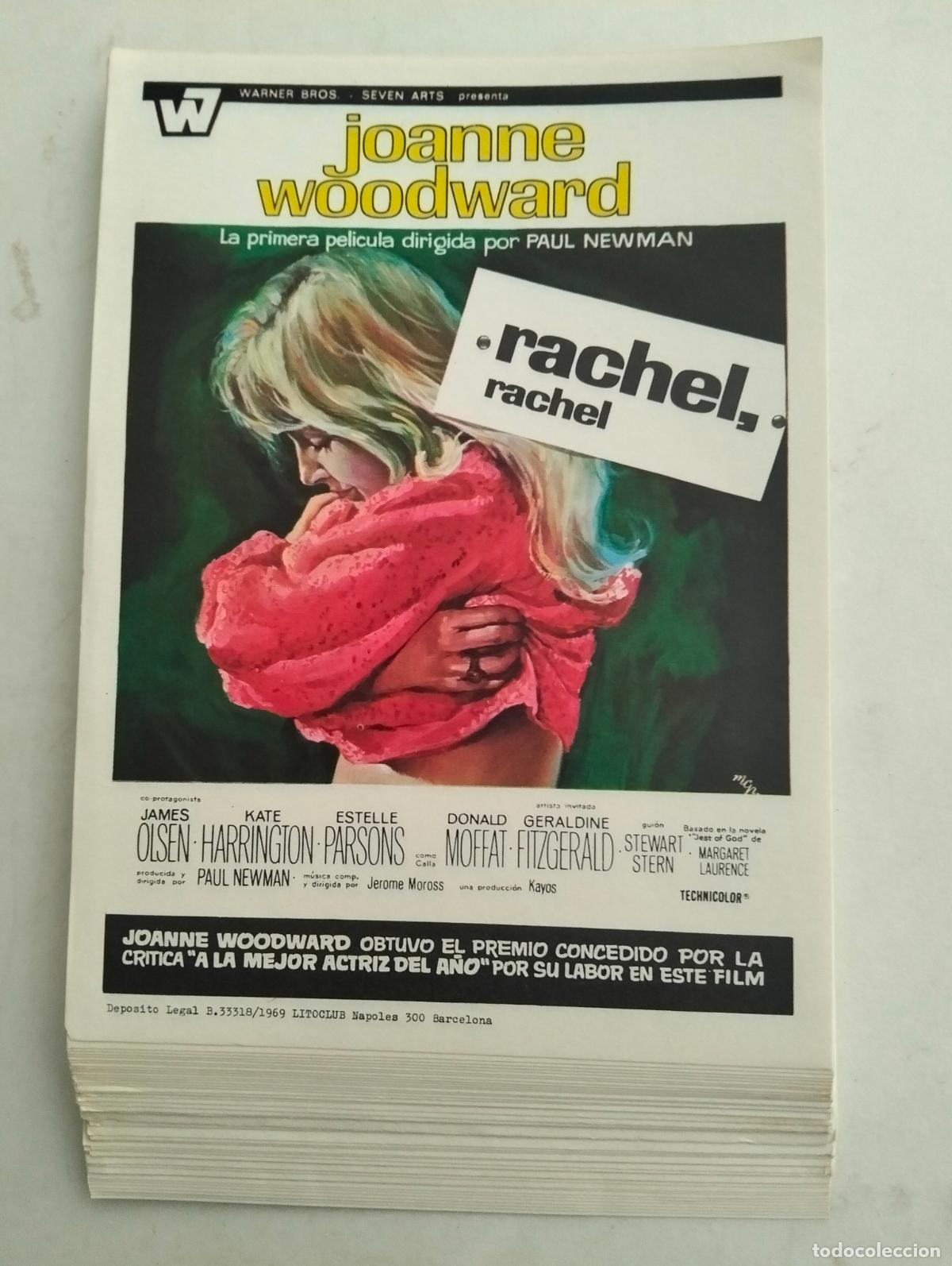 Cine: LOTE DE 47 FOLLETOS DE CIINE, RACHEL