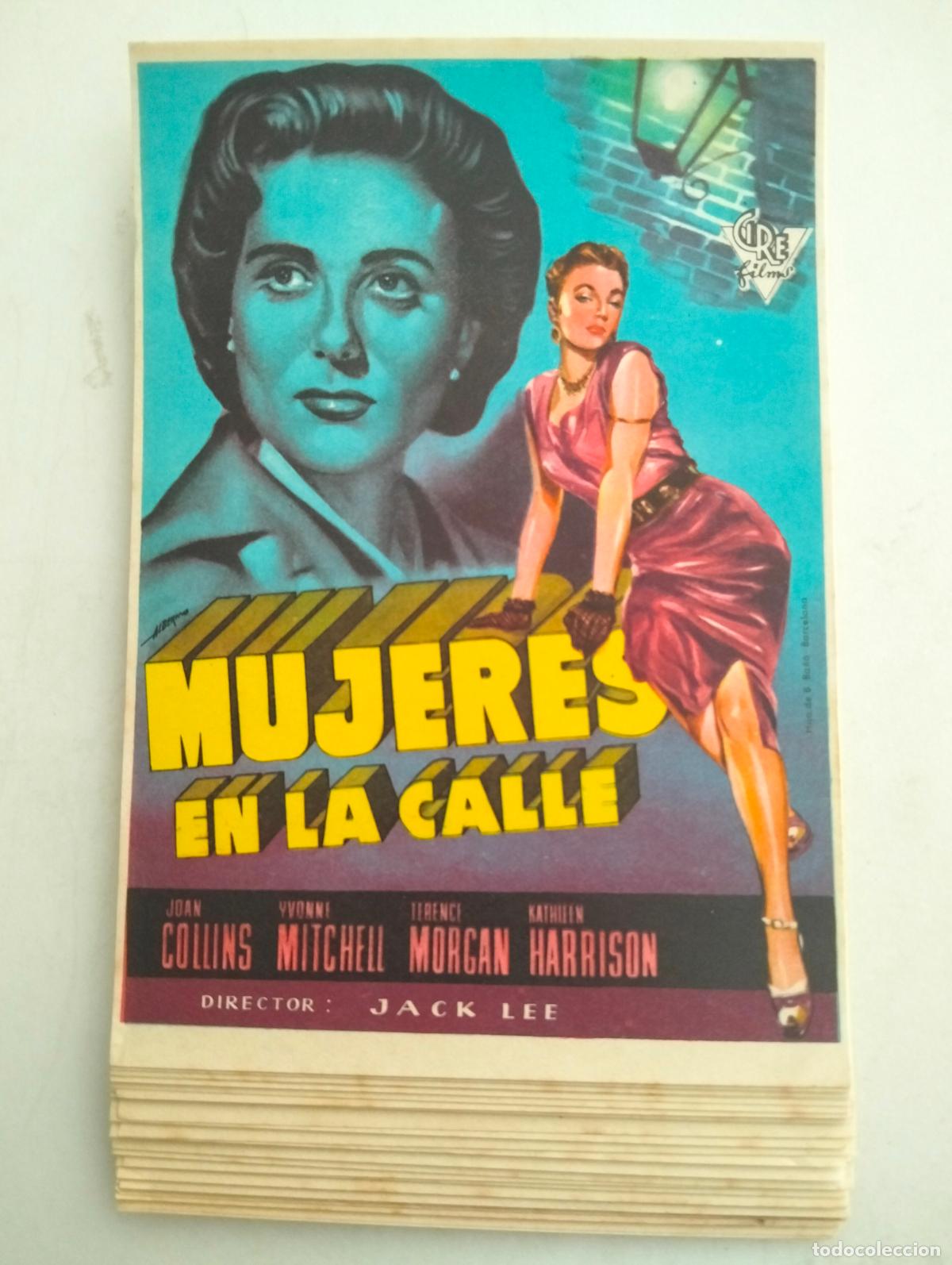 Cine: LOTE DE 50 FOLLETOS DE CIINE, MUJERES DE LA CALLE