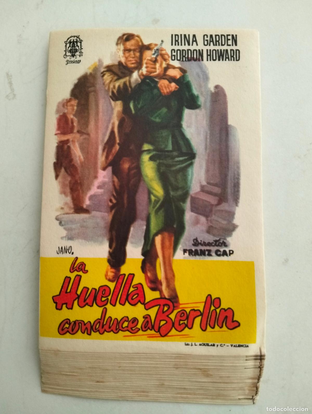 Cine: LOTE DE 27 FOLLETOS DE CIINE, LA HUELLA CONDUCE A BERLIN