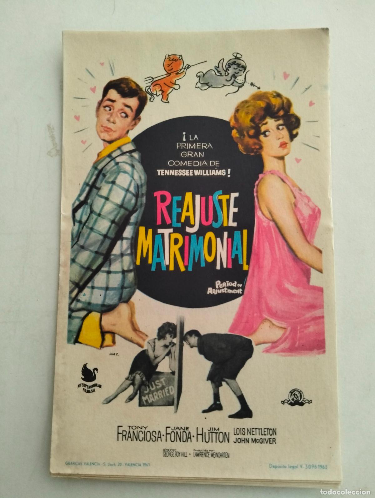 Cine: LOTE DE 8 FOLLETOS DE CIINE, REAJUSTE MATRIMONIAL