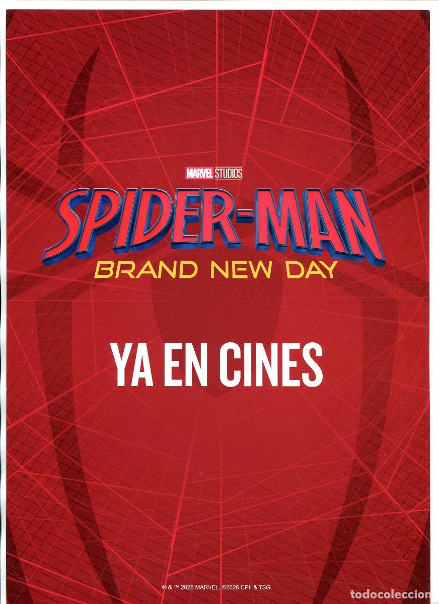 Cine: SPIDER-MAN, BRAND NEW DAY, de Jess Harrold. 21 X 29,5 cms.