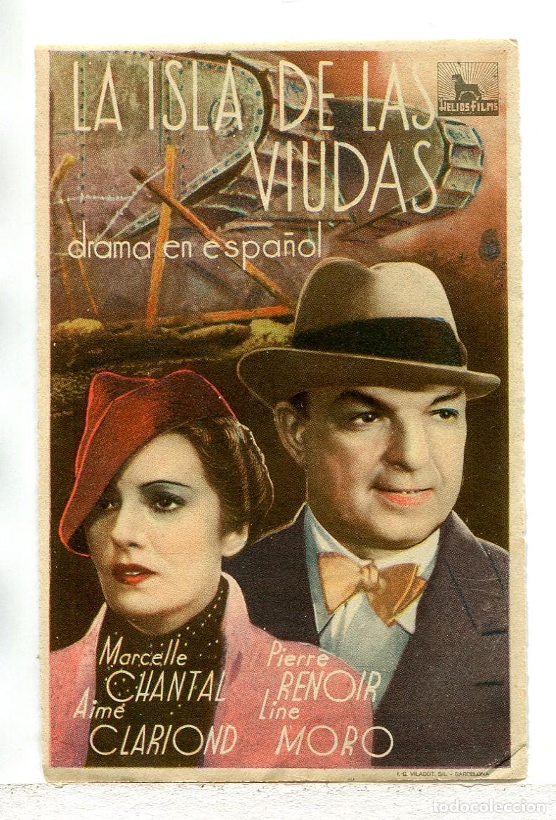 Cine: LA ISLA DE LAS VIUDAS, con Pierre Renoir.