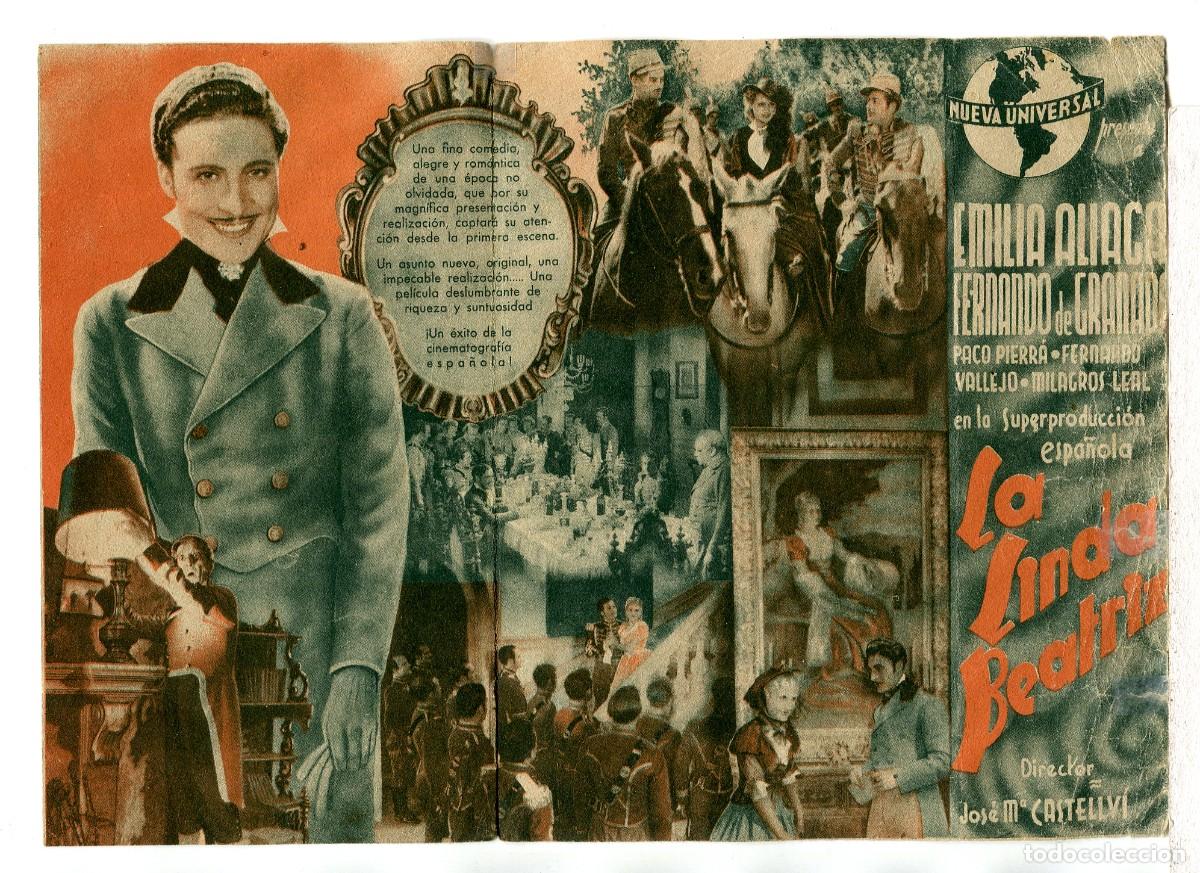 Cine: LA LINDA BEATRIZ, con Emilia Aliaga.