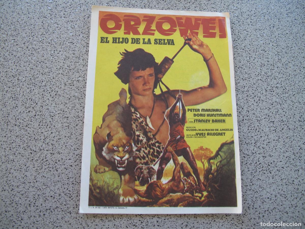 Cine: PROGRAMA DE MANO ORIGINAL EL DE LA FOTO