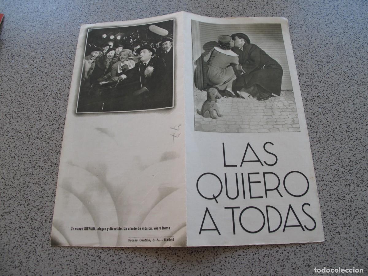 Cine: PROGRAMA DE MANO ORIGINAL EL DE LA FOTO