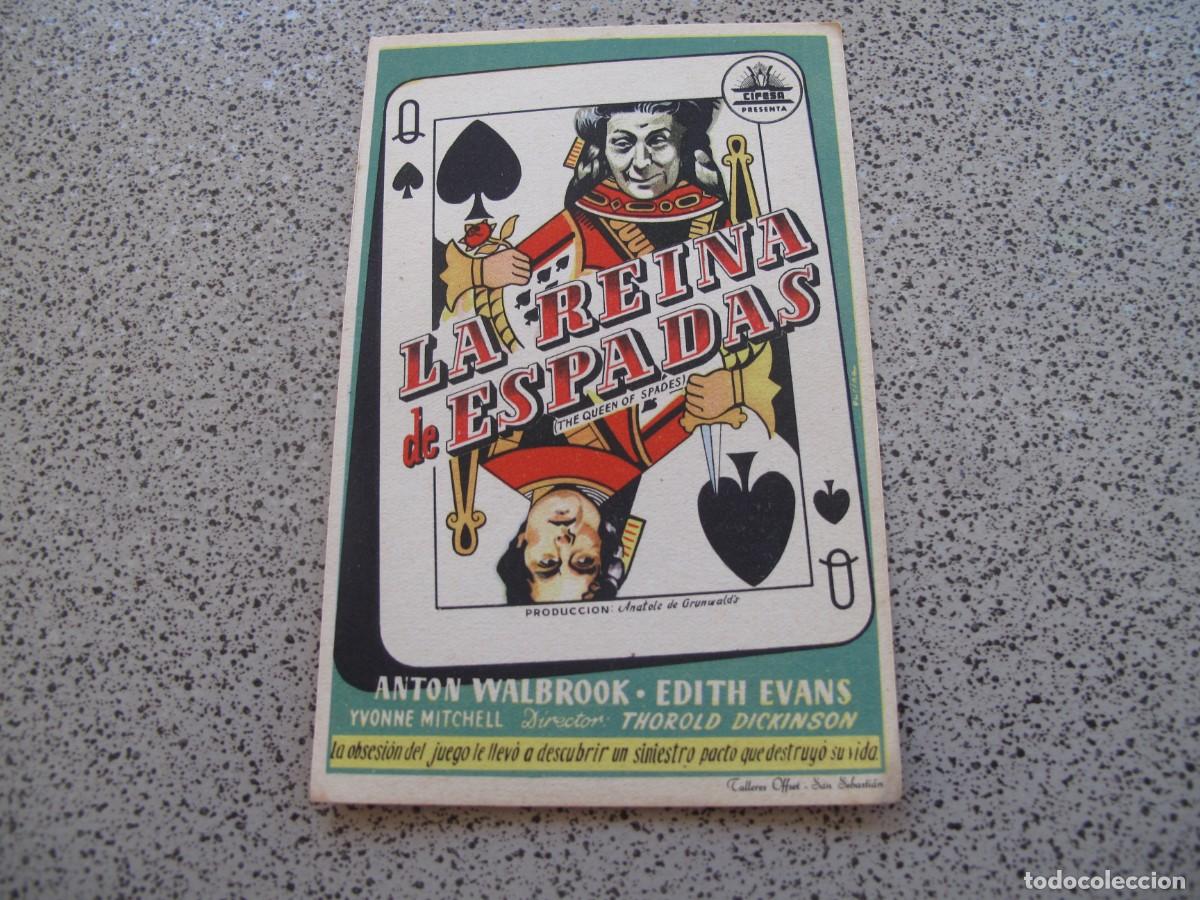 Folhetos de m&atilde;o de filmes antigos de cinema: PROGRAMA DE MANO ORIGINAL EL DE LA FOTO