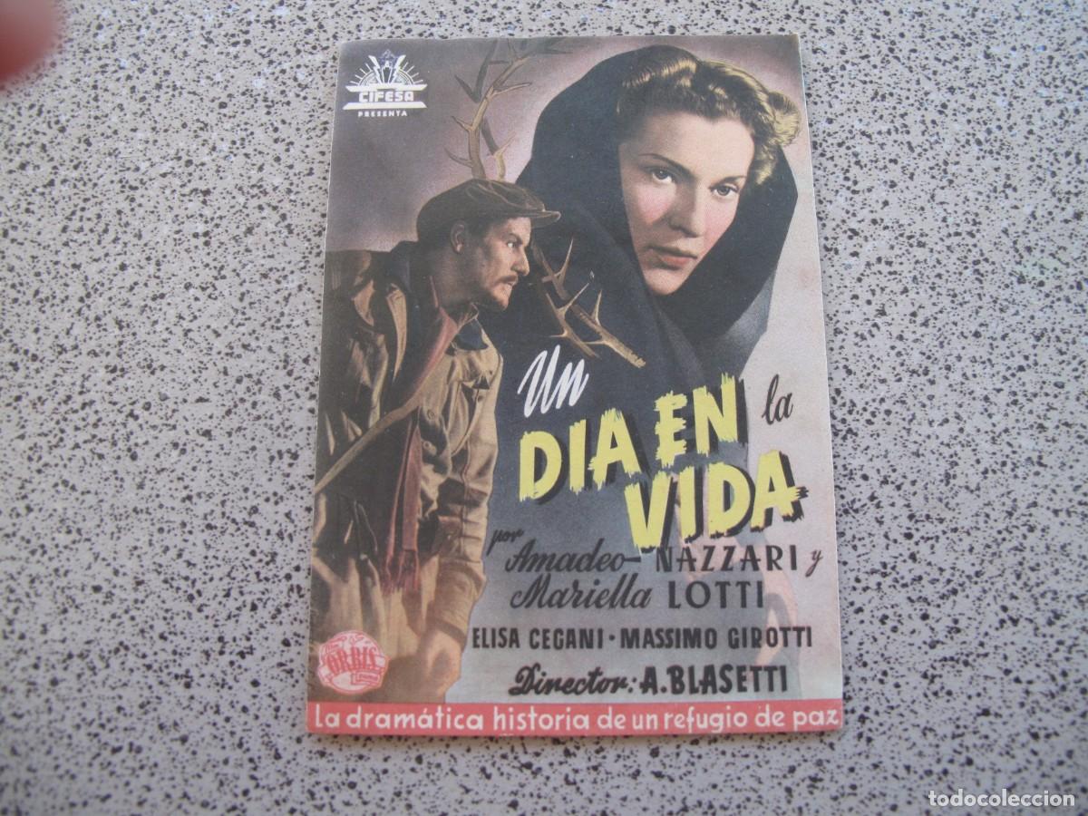 Folhetos de m&atilde;o de filmes antigos de cinema: PROGRAMA DE MANO ORIGINAL EL DE LA FOTO