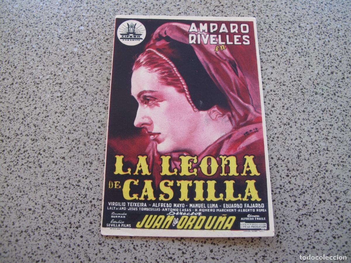  Foglietti di film di film antichi di cinema: PROGRAMA DE MANO ORIGINAL EL DE LA FOTO