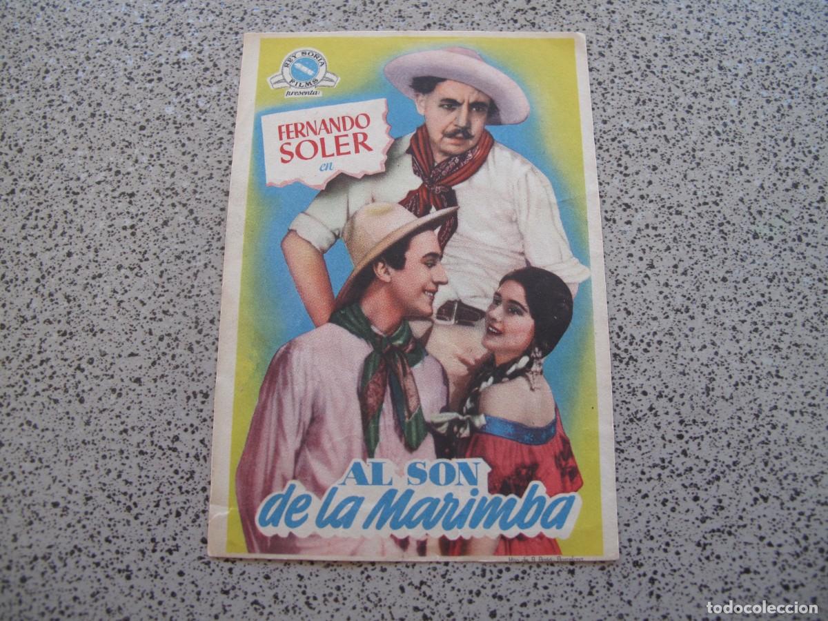 Folhetos de m&atilde;o de filmes antigos de cinema: PROGRAMA DE MANO ORIGINAL EL DE LA FOTO