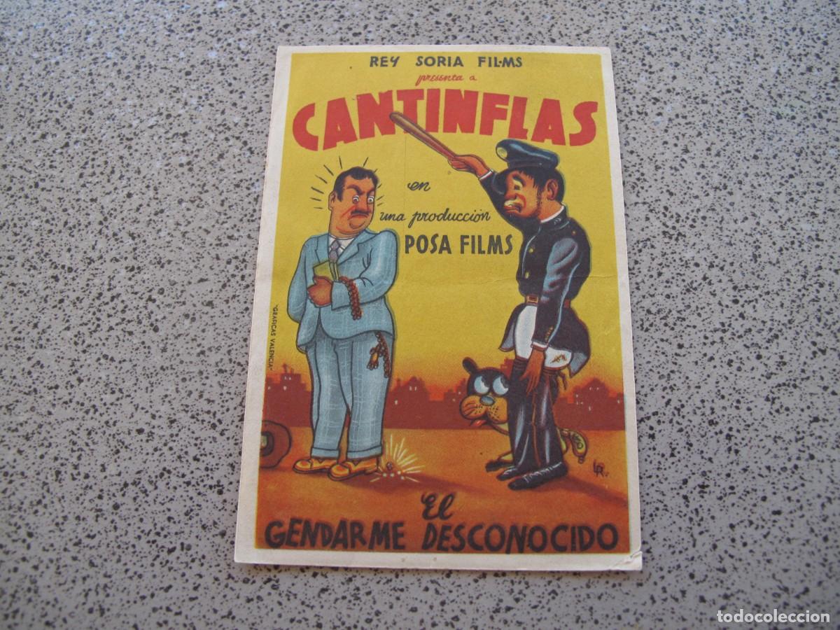 Folhetos de m&atilde;o de filmes antigos de cinema: PROGRAMA DE MANO ORIGINAL EL DE LA FOTO
