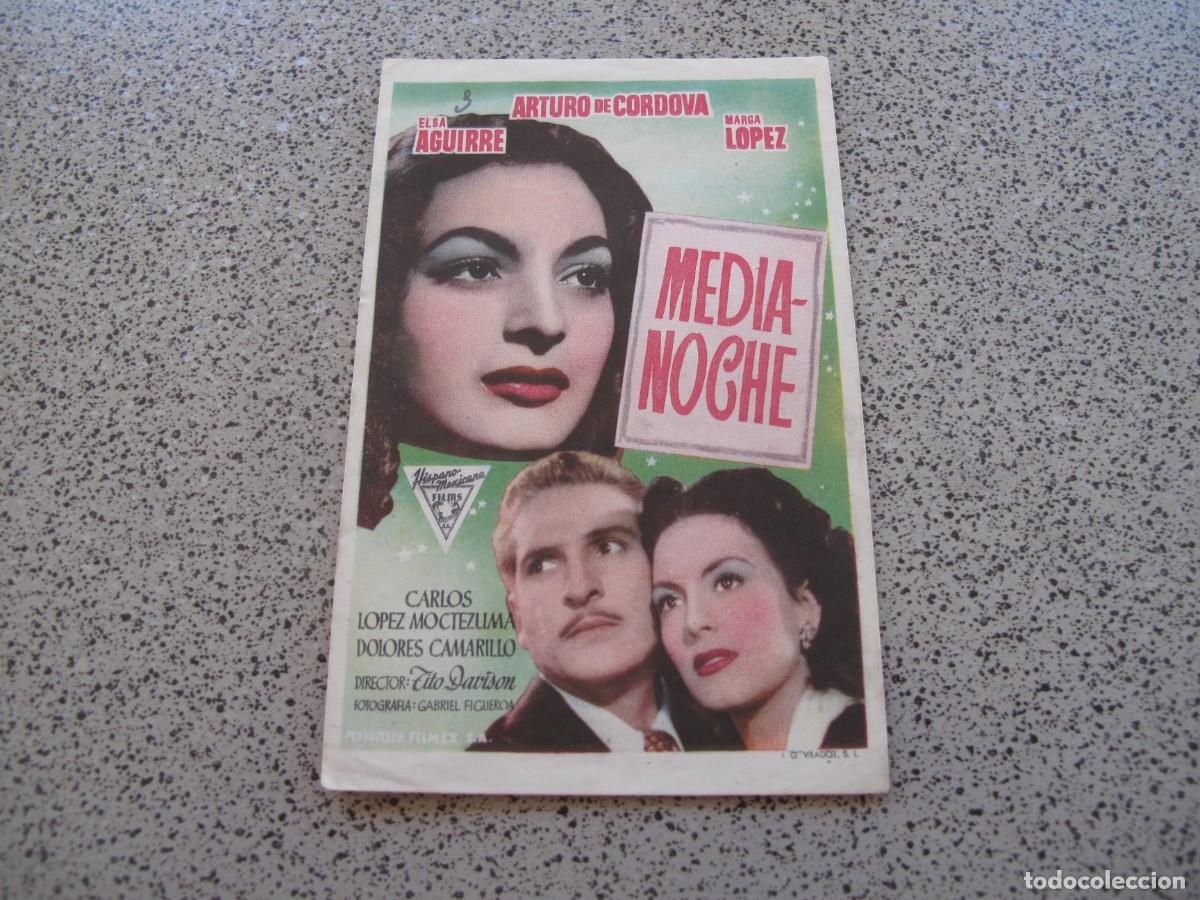 Folhetos de m&atilde;o de filmes antigos de cinema: PROGRAMA DE MANO ORIGINAL EL DE LA FOTO