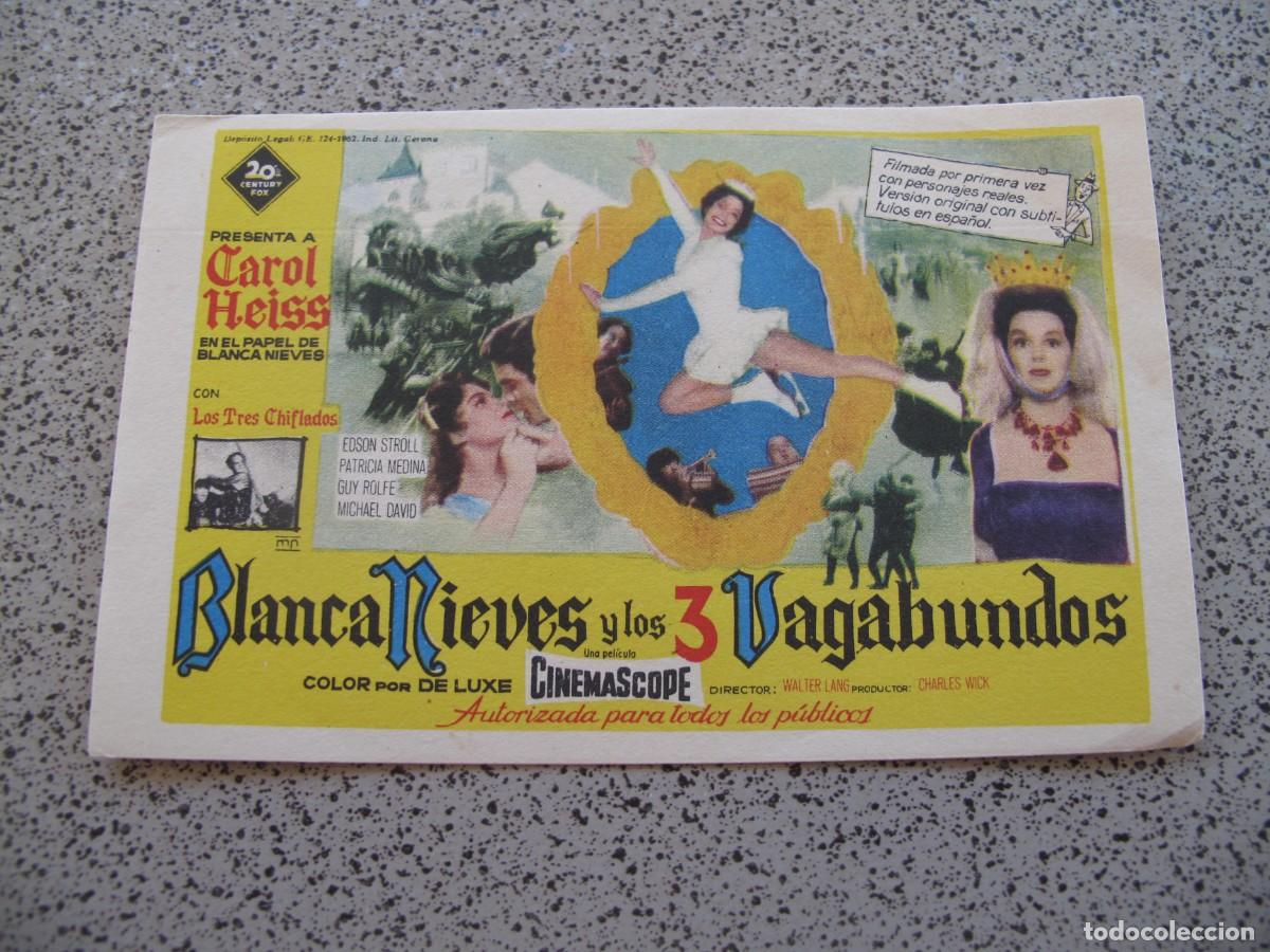 Folhetos de m&atilde;o de filmes antigos de cinema: PROGRAMA DE MANO ORIGINAL EL DE LA FOTO