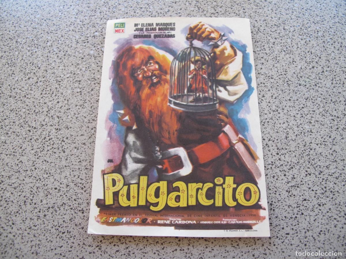 Folhetos de m&atilde;o de filmes antigos de cinema: PROGRAMA DE MANO ORIGINAL EL DE LA FOTO