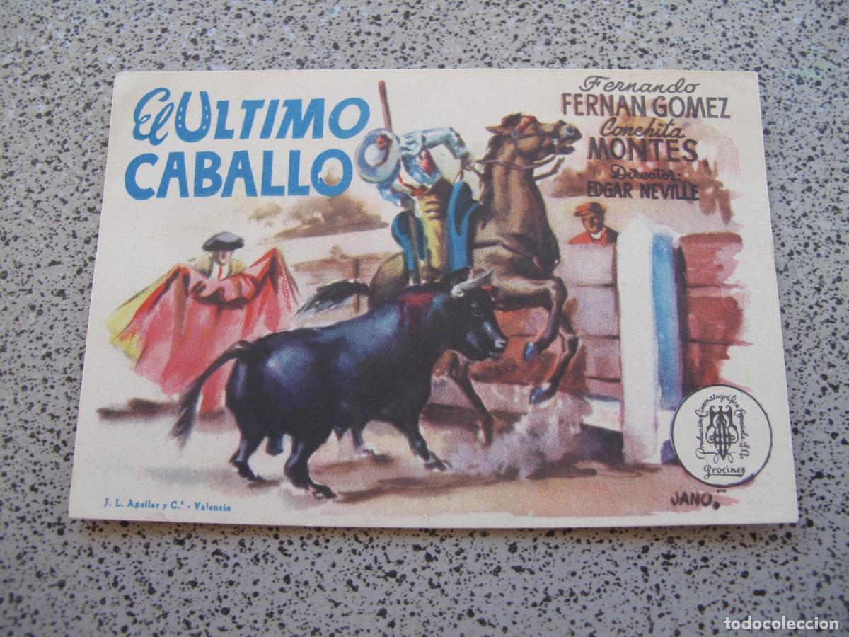Folhetos de m&atilde;o de filmes antigos de cinema: PROGRAMA DE MANO ORIGINAL EL DE LA FOTO