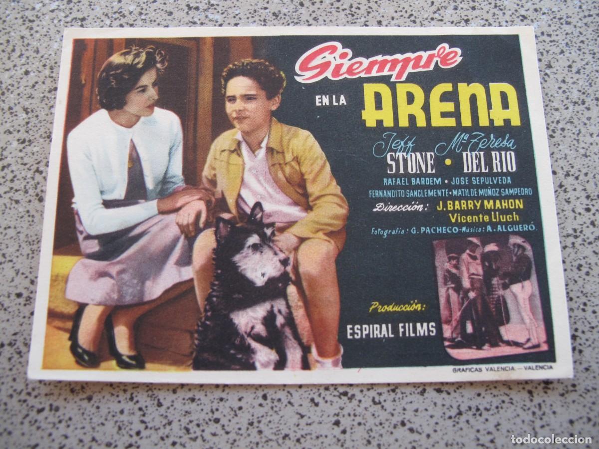 Cinema: PROGRAMA DE MANO ORIGINAL EL DE LA FOTO