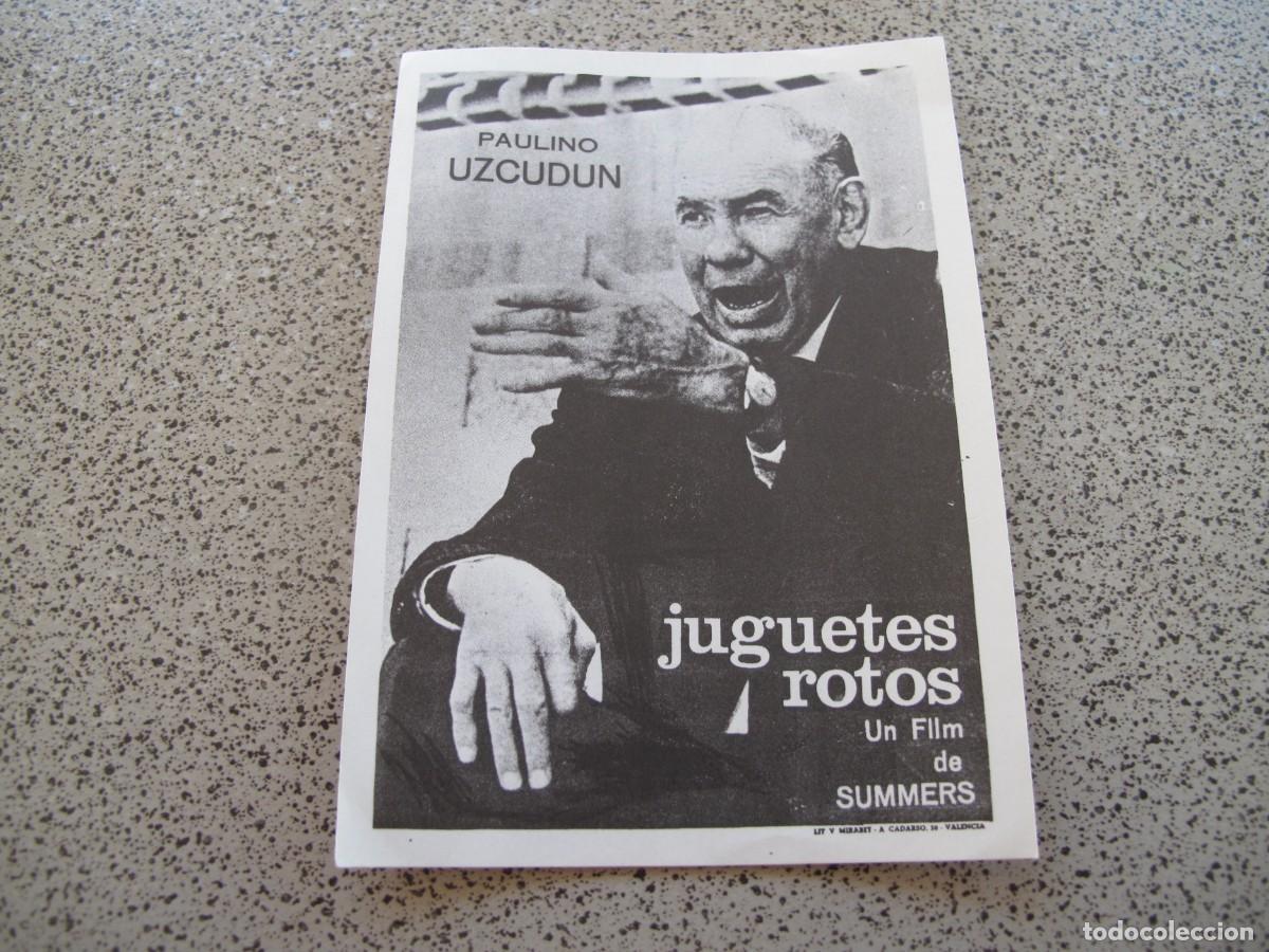 Cine: PROGRAMA DE MANO ORIGINAL EL DE LA FOTO