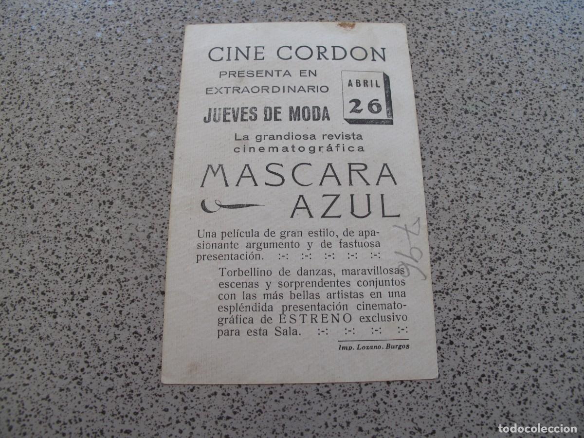 Cine: PROGRAMA DE MANO ORIGINAL EL DE LA FOTO - Foto 2