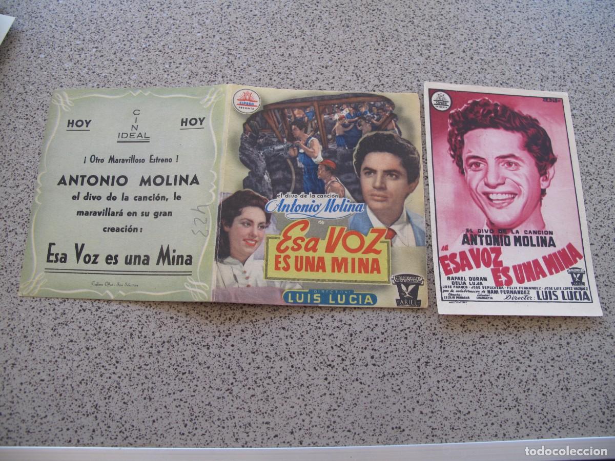 Cine: PROGRAMA DE MANO ORIGINAL EL DE LA FOTO