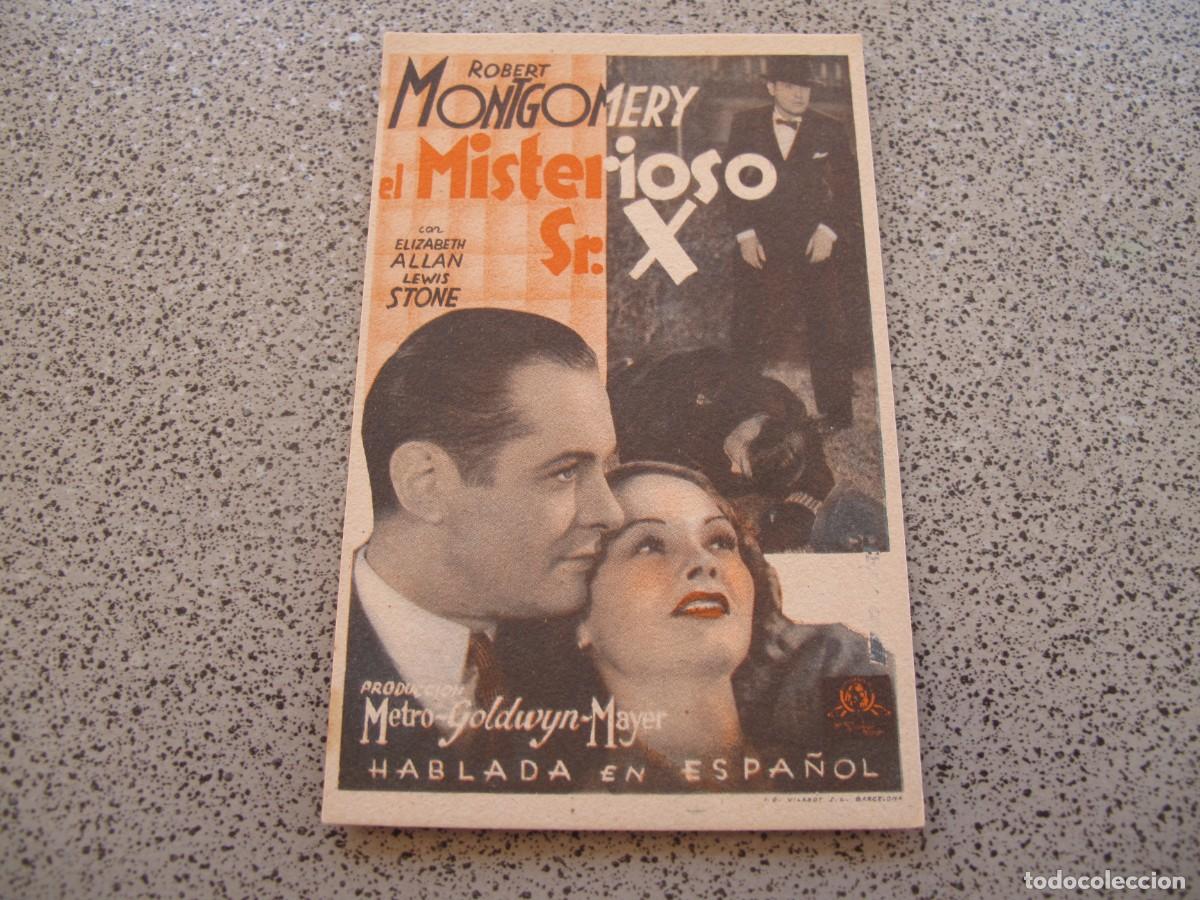 Cine: PROGRAMA DE MANO ORIGINAL EL DE LA FOTO