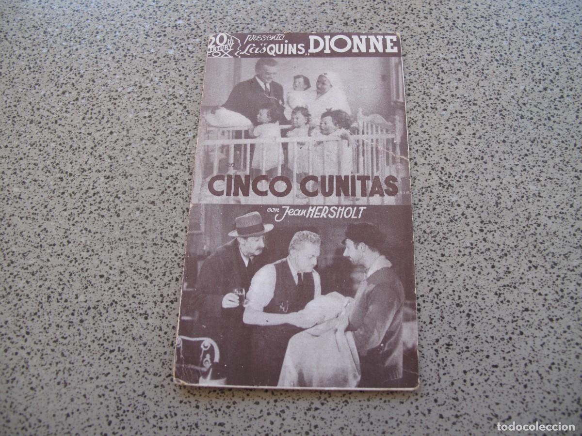 Cine: PROGRAMA DE MANO ORIGINAL EL DE LA FOTO