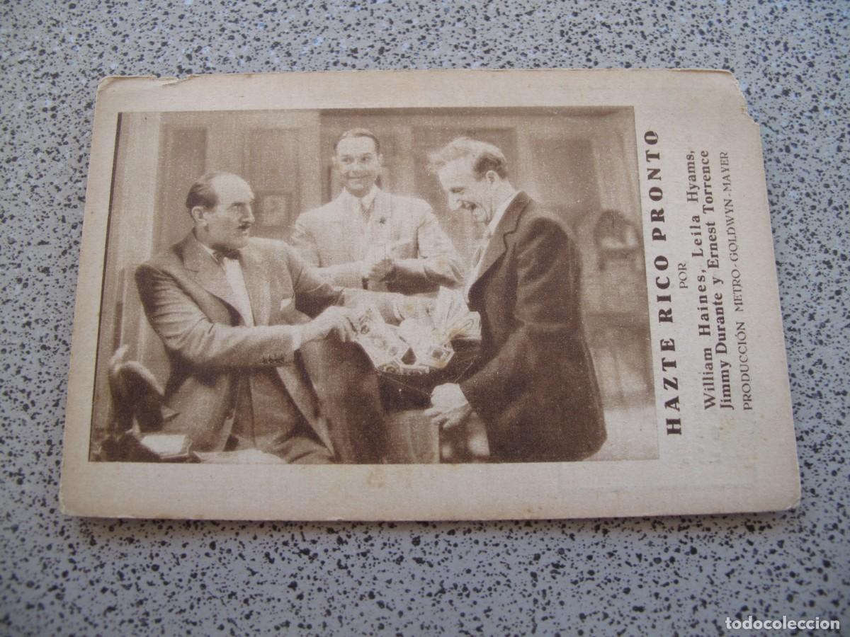Cine: PROGRAMA DE MANO ORIGINAL EL DE LA FOTO