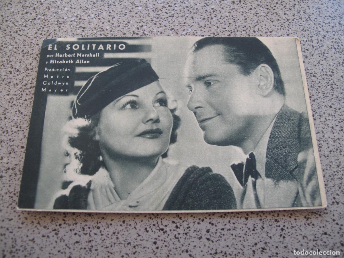 Cine: PROGRAMA DE MANO ORIGINAL EL DE LA FOTO