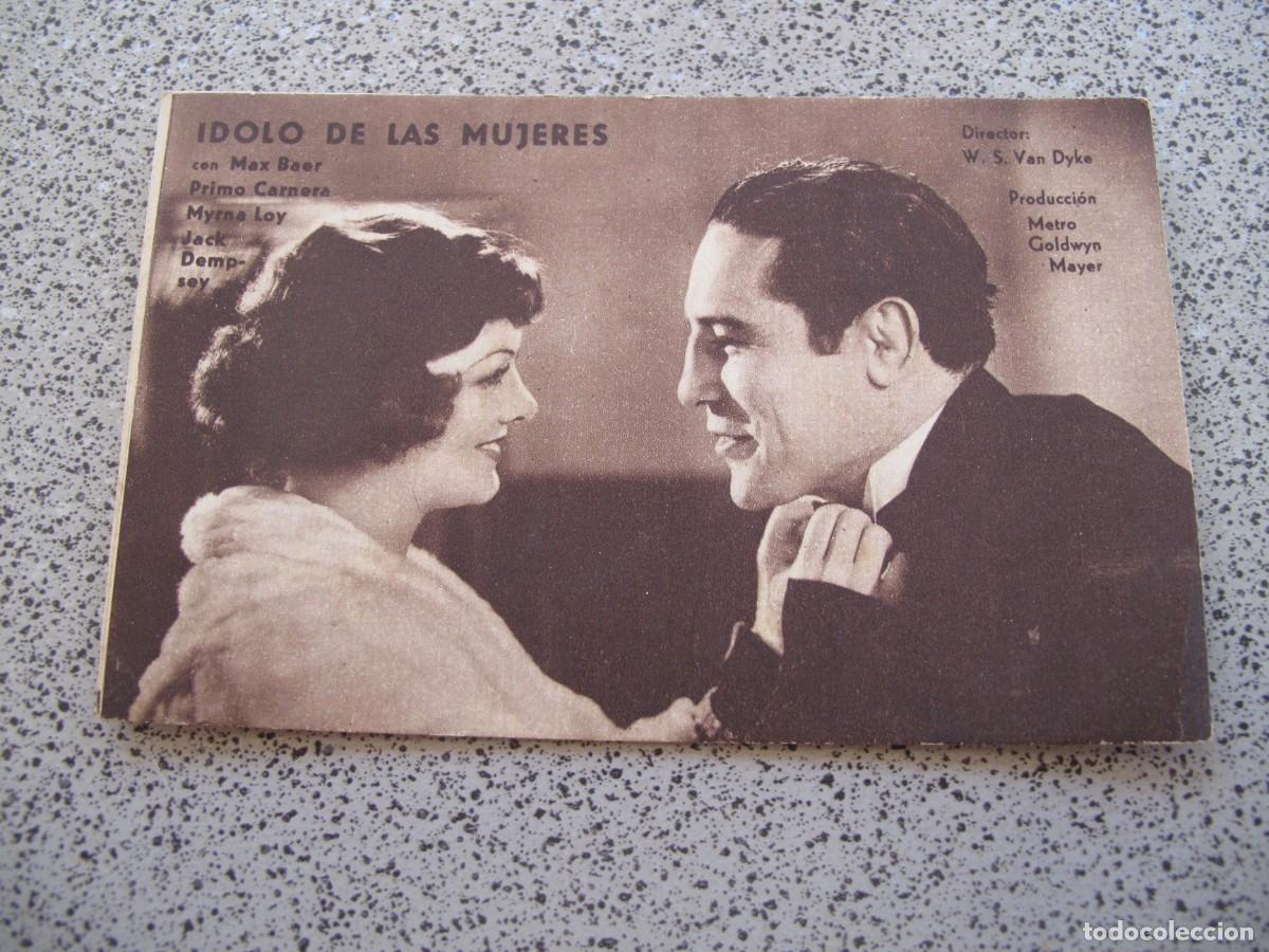  Flyers Publicitaires de films Anciens: PROGRAMA DE MANO ORIGINAL EL DE LA FOTO