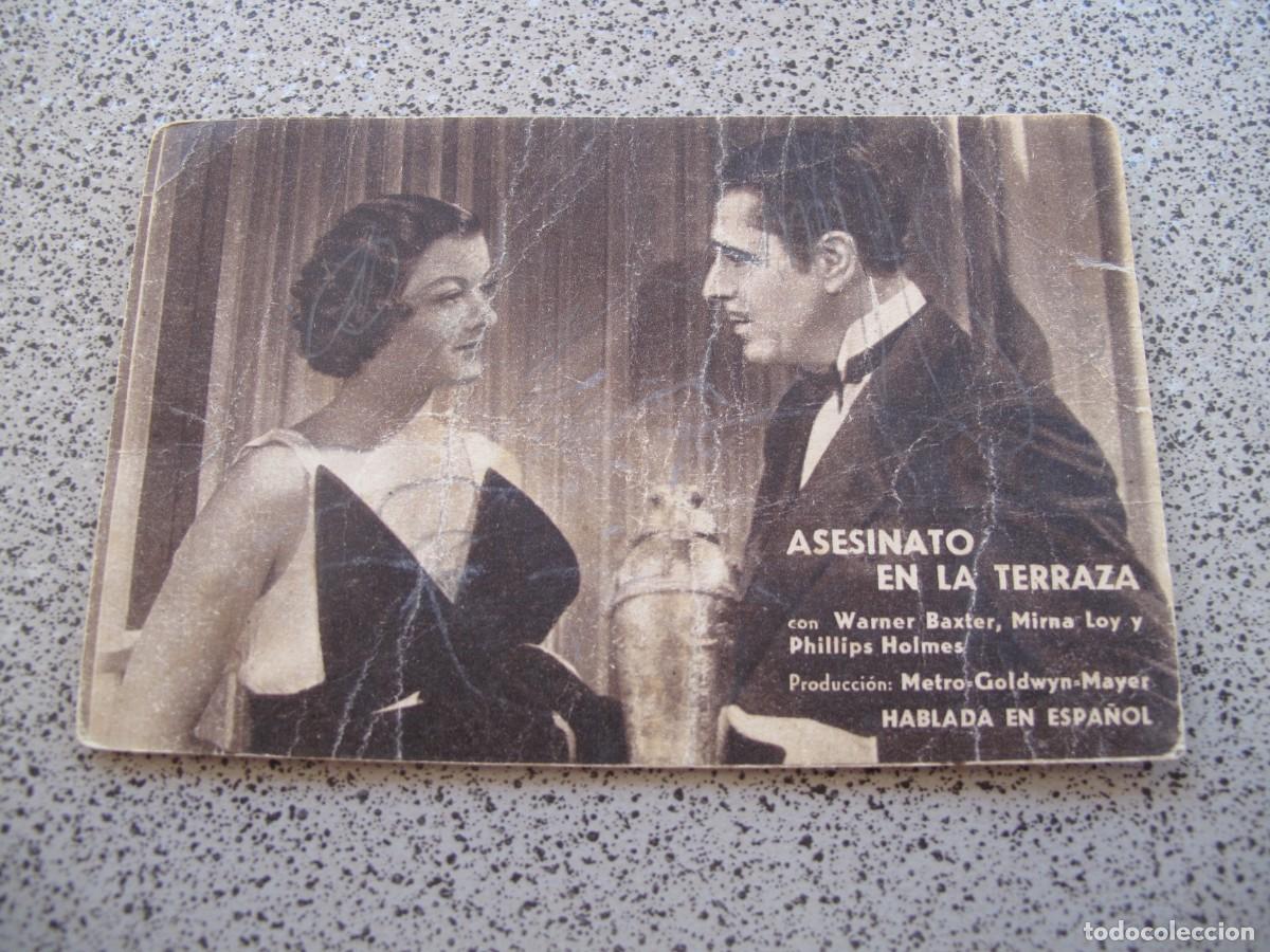  Flyers Publicitaires de films Anciens: PROGRAMA DE MANO ORIGINAL EL DE LA FOTO
