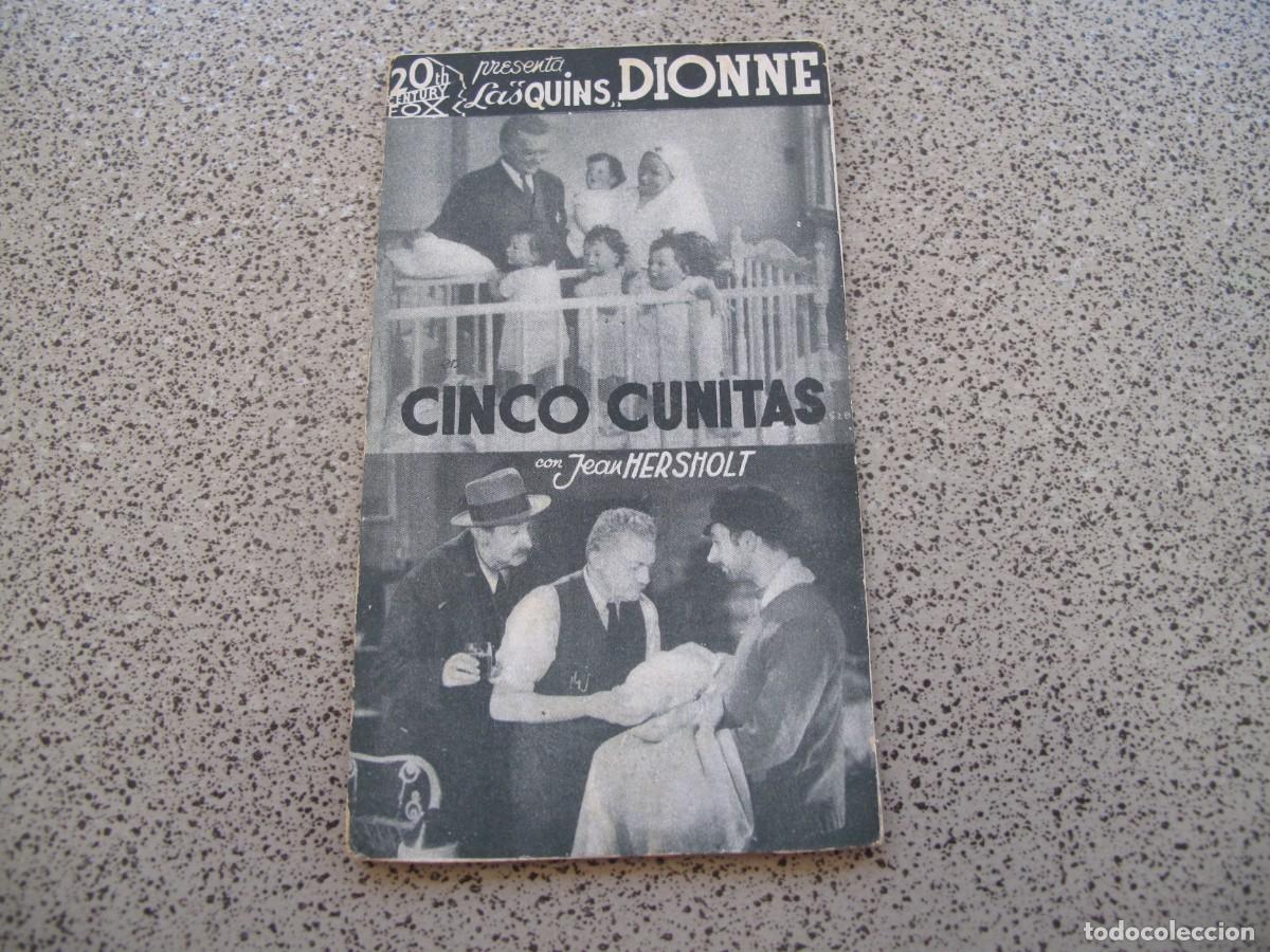 Cine: PROGRAMA DE MANO ORIGINAL EL DE LA FOTO