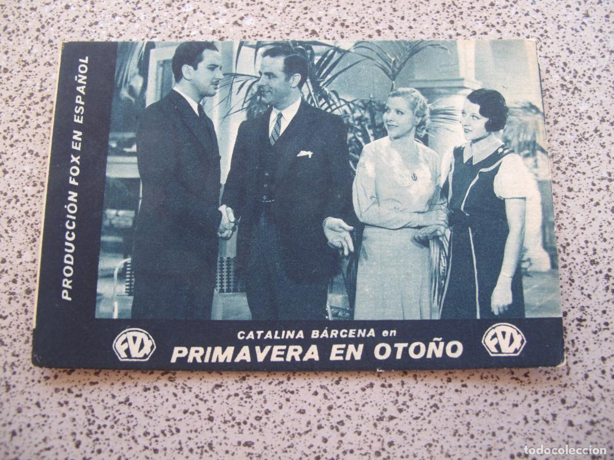Cine: PROGRAMA DE MANO ORIGINAL EL DE LA FOTO