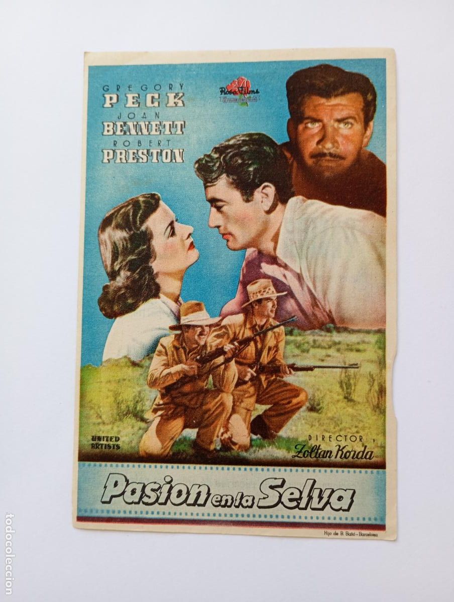Kino: PROGRAMA FOLLETO DE CINE TDKP30D