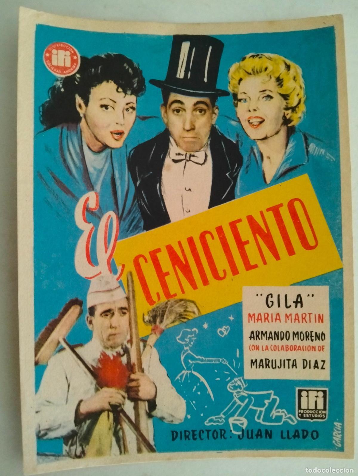 Cine: FOLLETO DE CINE, EL CENICIENTO