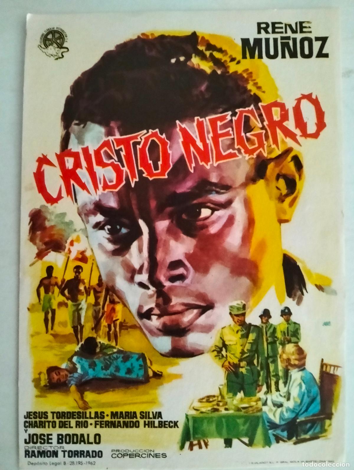 Cine: FOLLETO DE CINE, CRISTO NEGRO