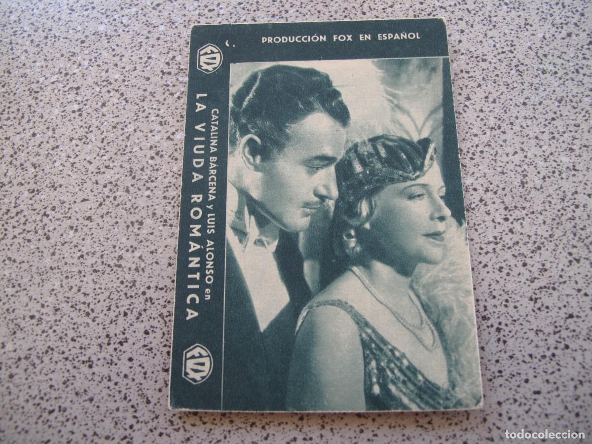 Folhetos de m&atilde;o de filmes antigos de cinema: PROGRAMA DE MANO ORIGINAL EL DE LA FOTO